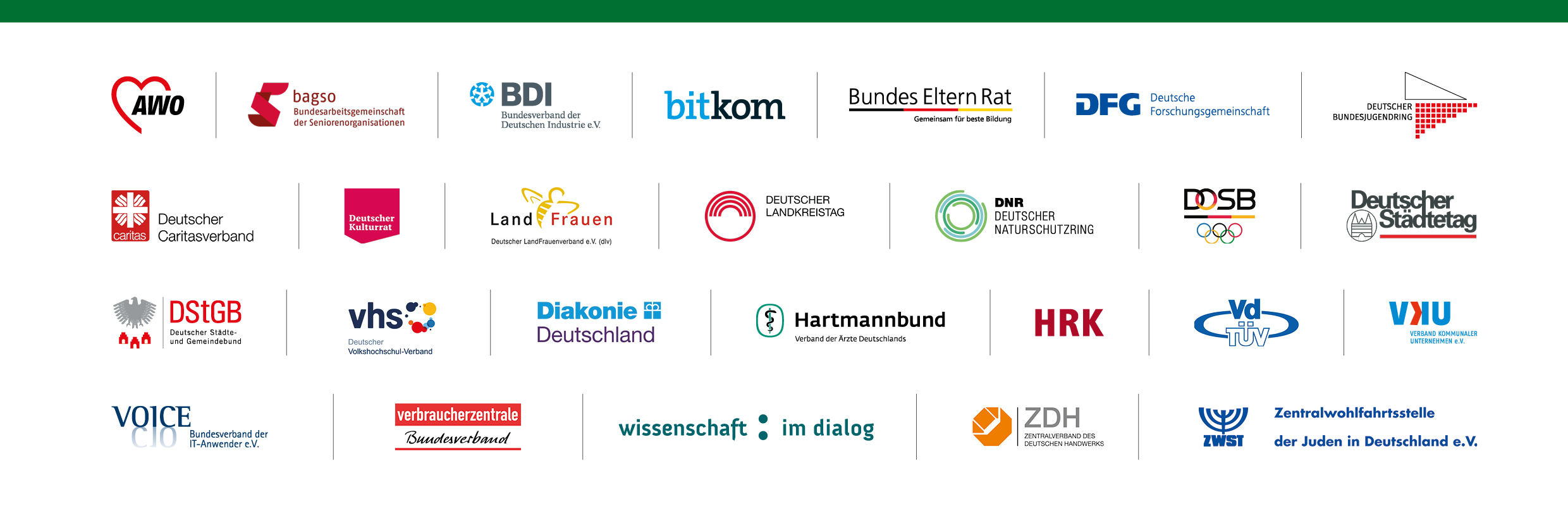 Logoleiste Initiative Digital für alle 