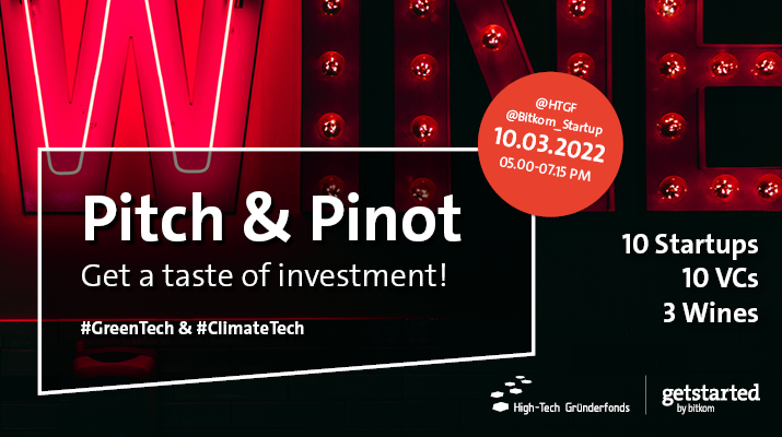 Visual Pitch & Pinot #GreenTech & #ClimateTech
