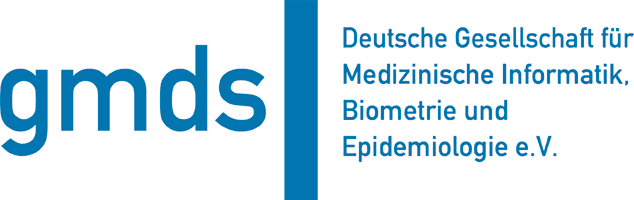 Logo der Deutschen Gesellschaft für Medizinische Informatik, Biometrie und Epidemiologie e.V.