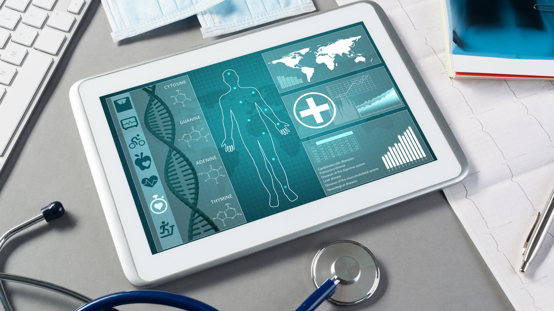 Keyvisual_Datenschutz_Gesundheitswesen_Fachtagung