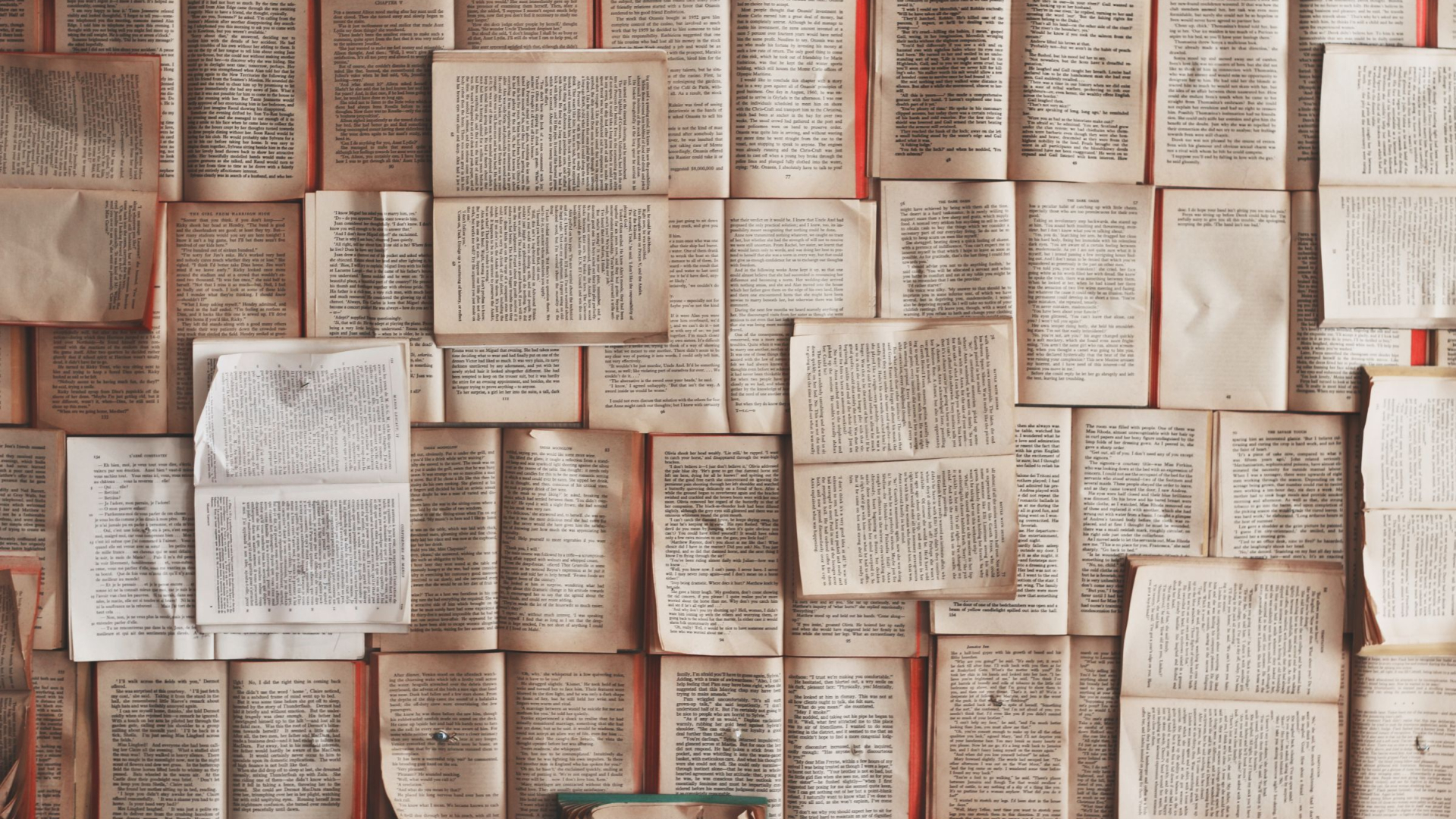 offene Bücher