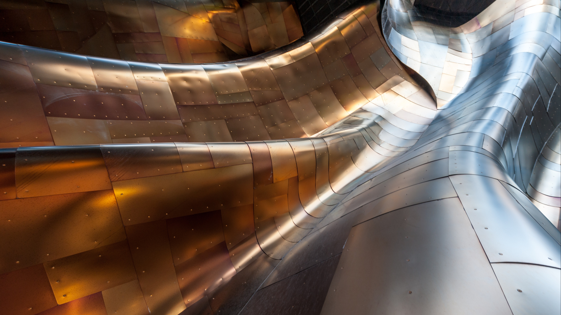 Architekturdetail aus Metall