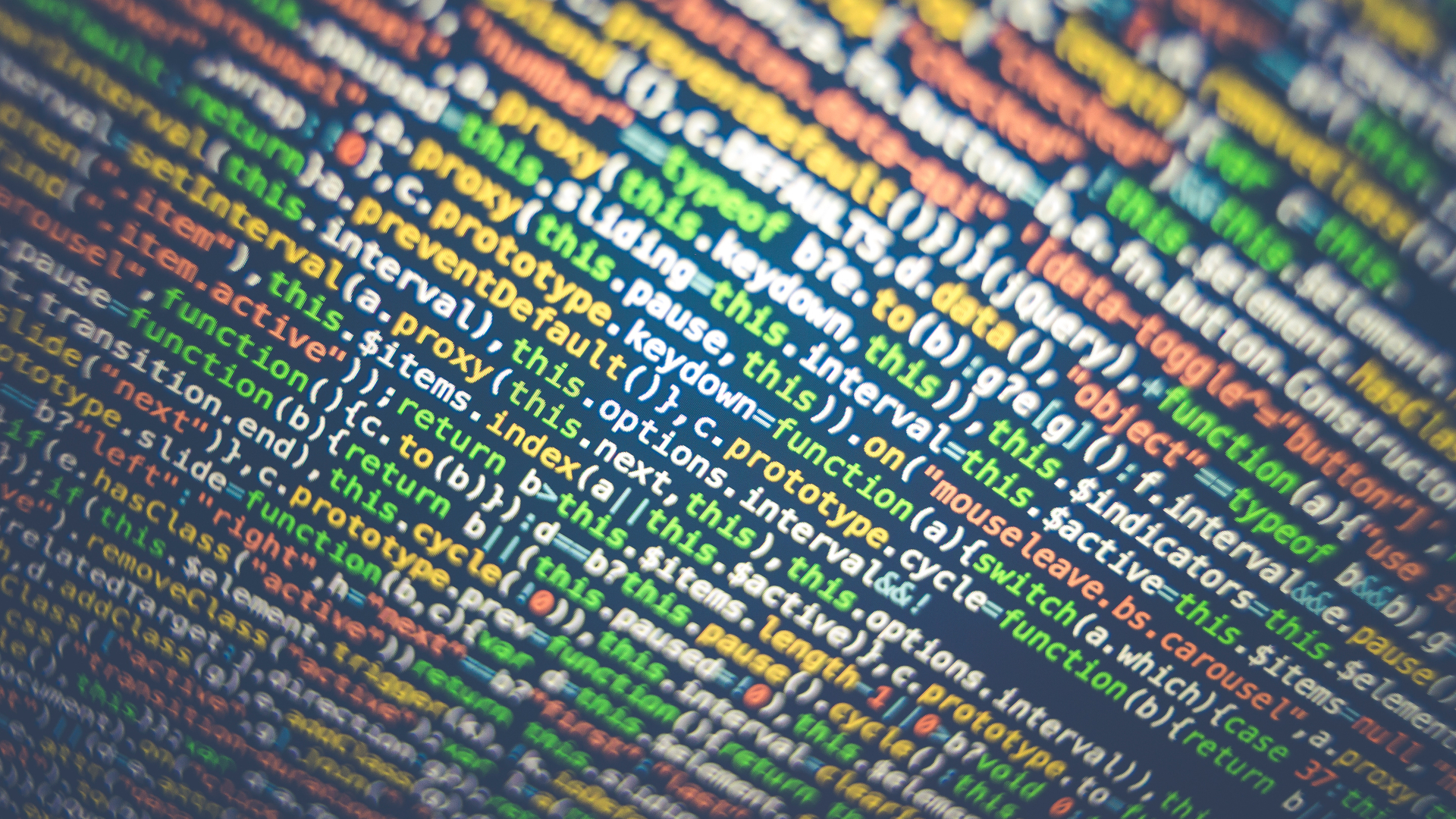 Ausschnitt eine Programmiercodes