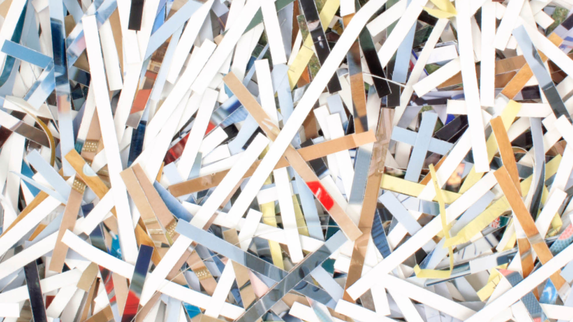 geschreddertes Papier, Symbolbild für Datenschutz