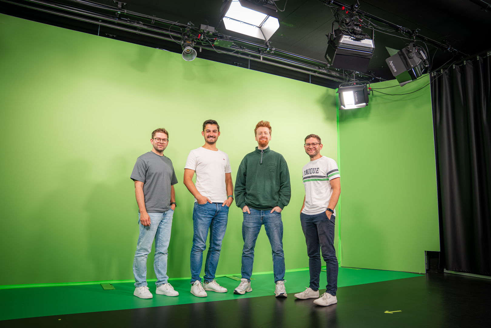 Das Audio- und Videoteam des Bitkom