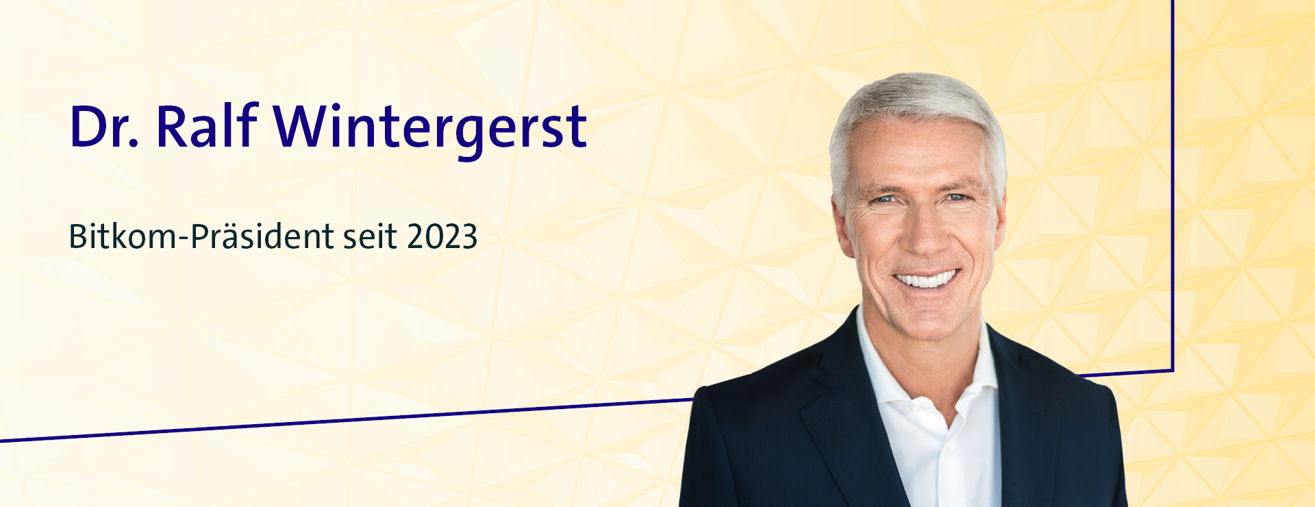 Dr. Ralf Wintergerst – Bitkom-Präsident seit 2023