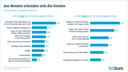 Web-Grafik: "Am Berater scheiden sich die Geister"