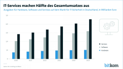 IT-Services machen Hälfte des Gesamtumsatzes aus