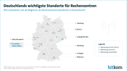 Deutschlands wichtigste Standorte für Rechenzentren