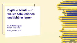 Teaser Digitale Schule 2025