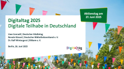 Vorschaubild der Präsentation der Pressekonferenz zum Digitaltag 2025