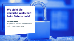 Teaser Pressekonferenz Datenschutz 2025