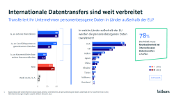 Weitere Informationsgrafiken zum Thema internationale Datentransfers