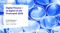 Teaser Digital Finance – so digital ist die Finanzwelt 2026