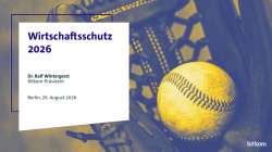Teaser Wirtschaftsschutz 2026