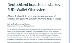 Teaserbild für offenen Brief von BMDS und Bitkom zur Unterzeichnung des MoU