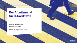 Teaser Der Arbeitsmarkt für IT-Fachkräfte