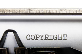 Themembild Urheberrecht Copyright Schreibmaschine