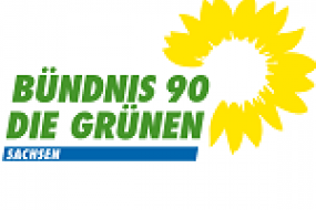 Parteilogo Grüne Sachsen