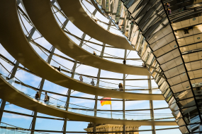 Bundestagskuppel von innen