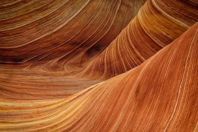 Canyon in Orangetönen