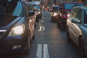 Autos im Stau