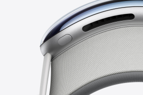 Foto-Knopf Apple Vision Pro