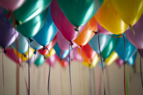 Bunte Luftballons