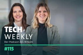 Bitkom-Podcast Tech Weekly, Folge 115 zum EU-Arbeitsprogramm und "AI first" als Leitmotiv