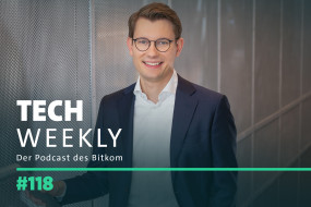 Bitkom-Podcast Tech Weekly, Folge 118 zu Europas Weg in die digitale Souveränität