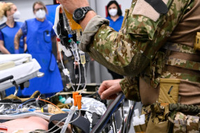 Rettungskette im Militär