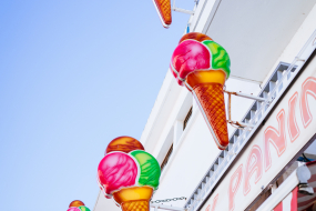 Marketing - Eis - Sommer - Werbung - Eisdiele