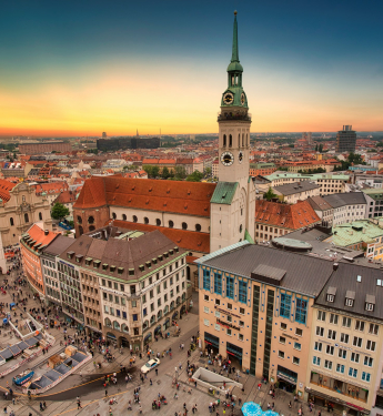 Zentrum von München