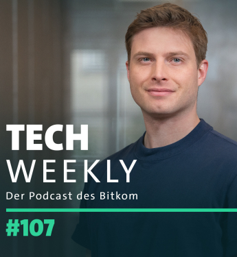 Bitkom Podcast Tech Weekly, Folge 107 zum Thema Hightech-Agenda und Digitalisierung im Handwerk.