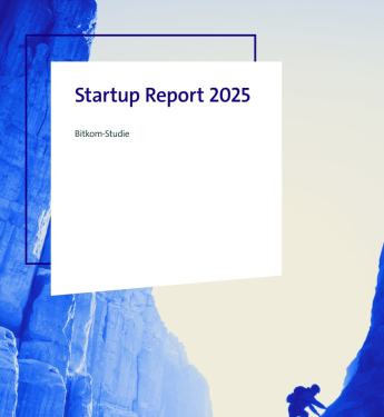 Das Cover des Startup Reports 2025.
