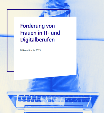 Das Cover des Studienbericht Frauen in IT- und Digitalberufen.
