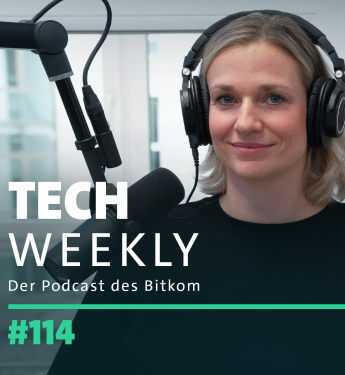 Bitkom-Podcast Tech Weekly, Folge 114 zur Halbleiter-Versorgung in Deutschland und zum Bitkom-Dataverse