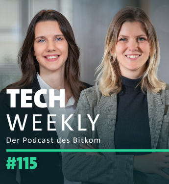 Bitkom-Podcast Tech Weekly, Folge 115 zum EU-Arbeitsprogramm und "AI first" als Leitmotiv