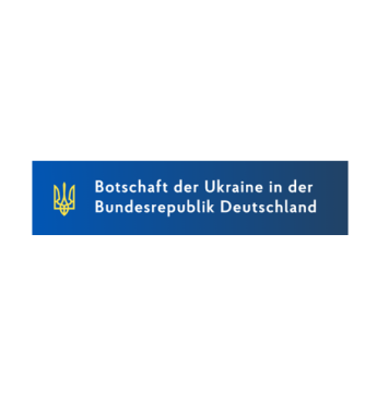 Logo Ukrainische Botschaft