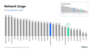 Bitkom DESI 2026 - Network Usage