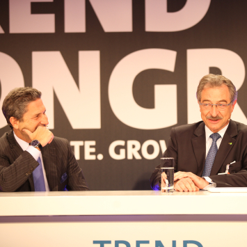 Dieter Kempf spricht auf dem Bitkom Trendkongress 2013.