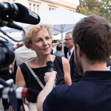 Interviews auf dem Sommerfest 2019