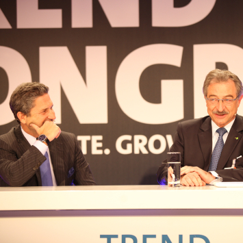 Prof. Dieter Kempf spricht auf dem Trendkongress 2013.