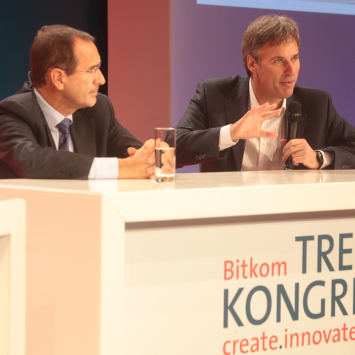 Achim Berg spricht auf dem Bitkom Trendkongress 2014