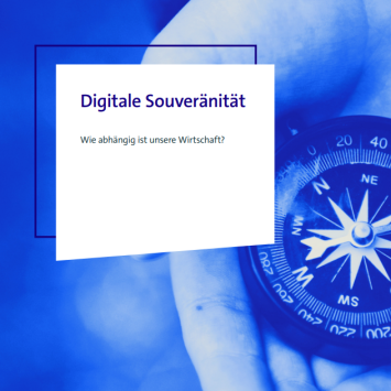 Das Cover des Studienbericht Digitale Souveränität.