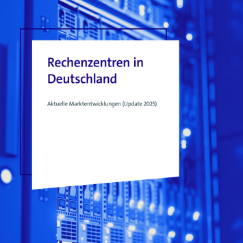 Cover Studienbericht Rechenzentren 
