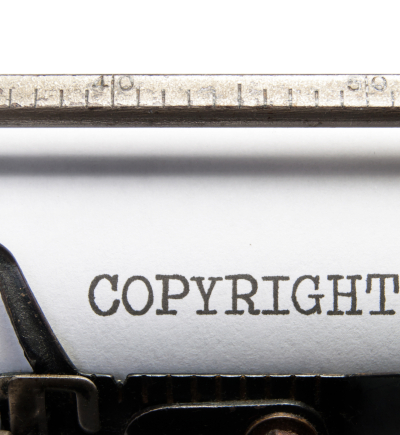 Themembild Urheberrecht Copyright Schreibmaschine