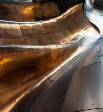 Architekturdetail aus Metall