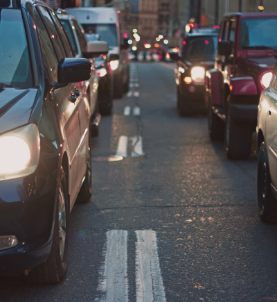 Autos im Stau