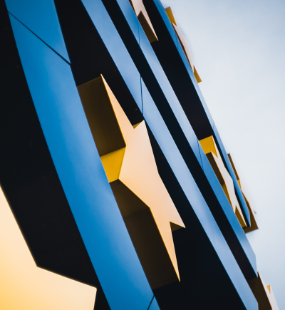 Euro sign in front of the European Central Bank in Frankfurt am Main